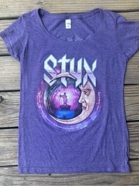 Styx All Hits - All Night Tour  Baby Tee